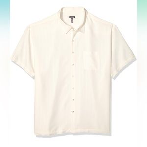 Van Heusen Cream Casual Button Down Shirt